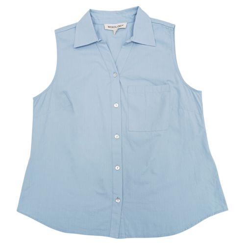 Blusa sólida para mujer