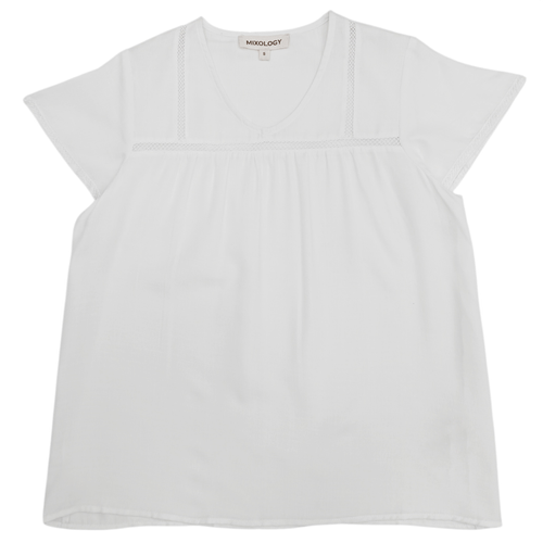 Blusa sólida para mujer