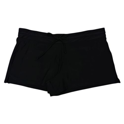Short deportivo negro sólido