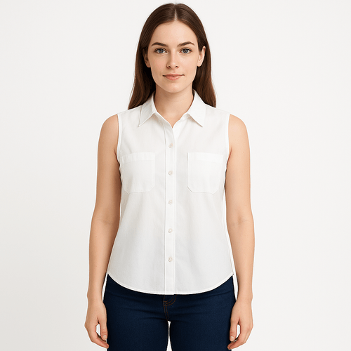 Blusa sólida para mujer