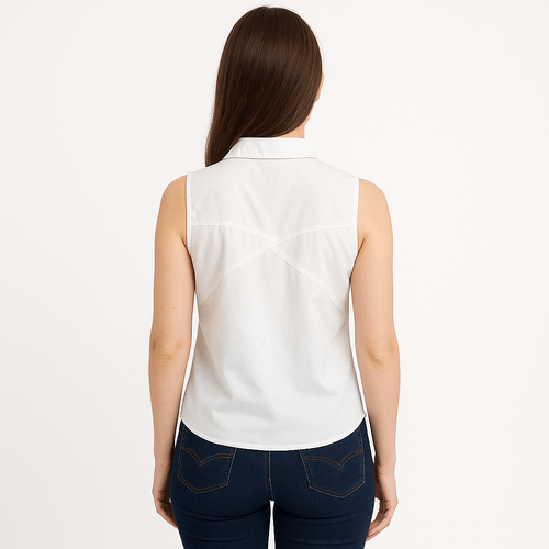Blusa sólida para mujer