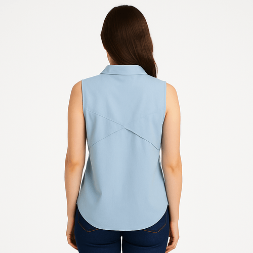 Blusa sólida para mujer
