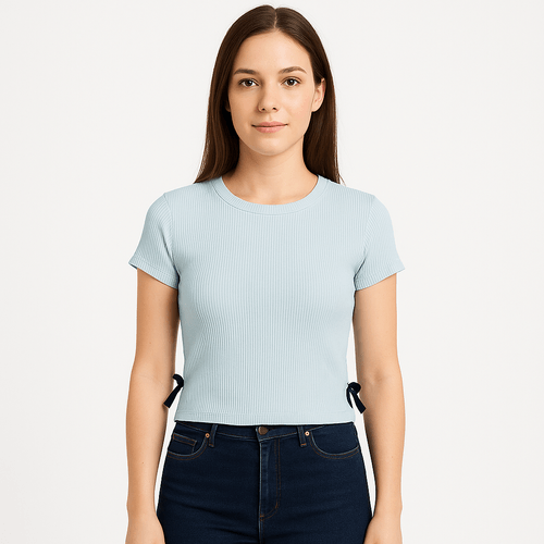 Blusa con textura para mujer