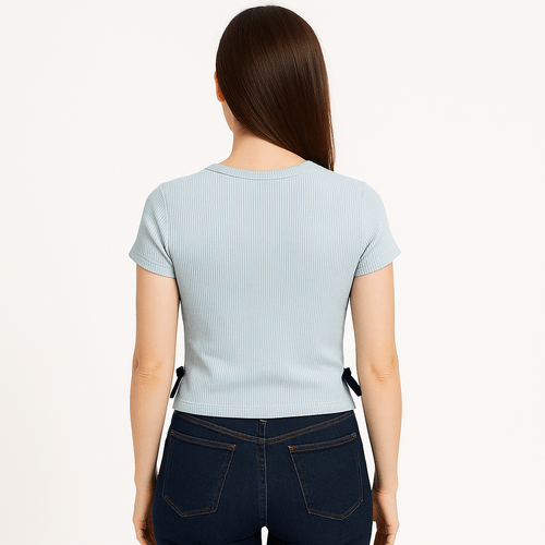 Blusa con textura para mujer