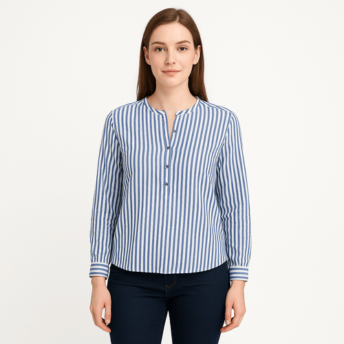 Blusa rayada para mujer