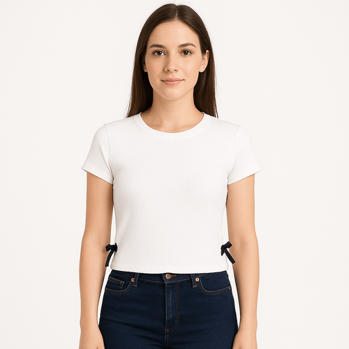 Blusa con textura para mujer