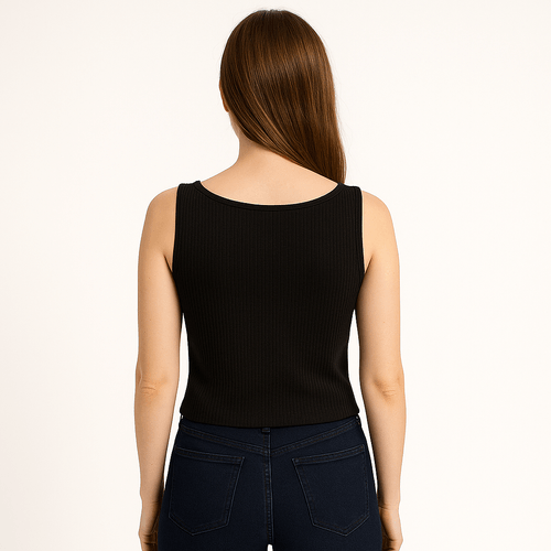 Tank top con textura para mujer