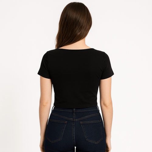 Blusa sólida para mujer
