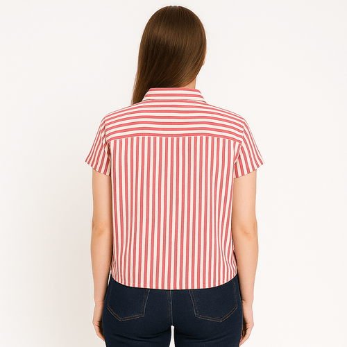 Blusa rayada para mujer
