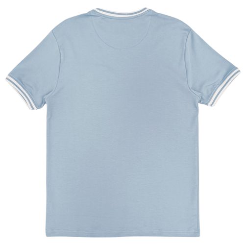Camiseta básica celeste para hombre
