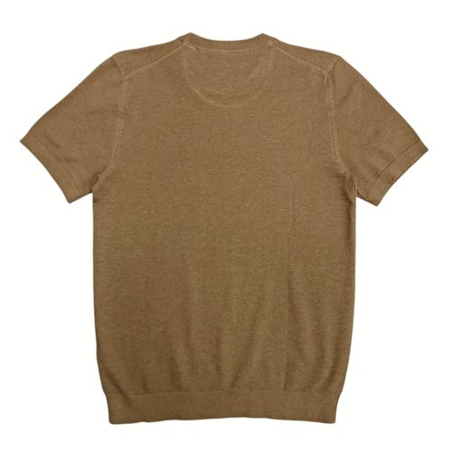 Camiseta café para hombre
