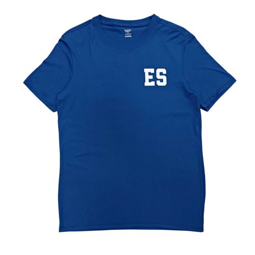 Camiseta deportiva azul para hombre