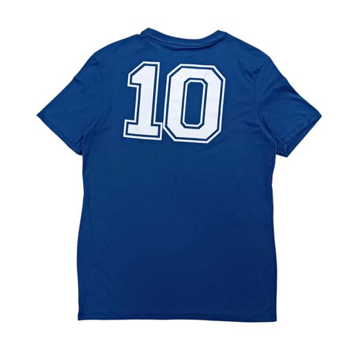 Camiseta deportiva azul para hombre