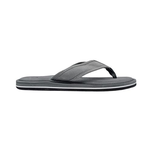 Sandalias playeras gris para hombre
