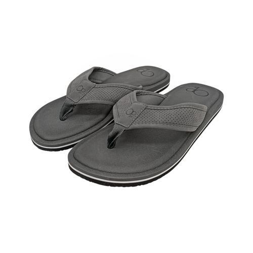 Sandalias playeras gris para hombre