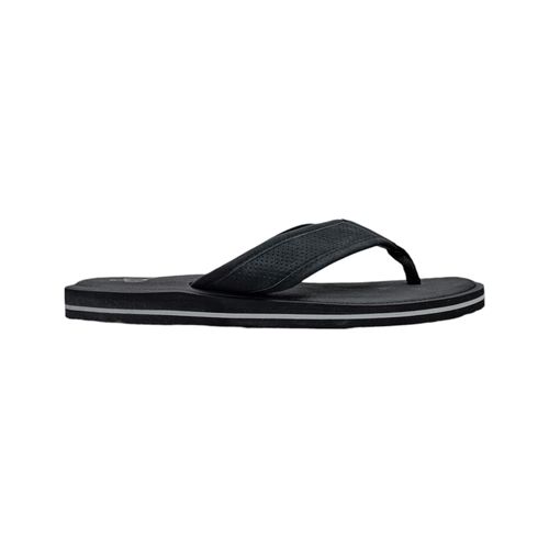 Sandalias playeras negras para hombre