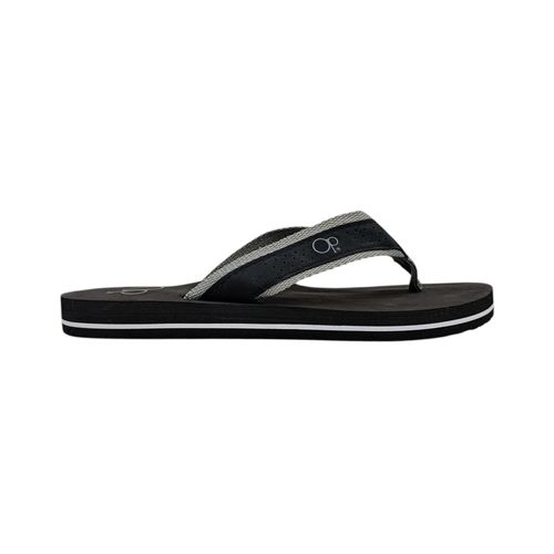 Sandalias playeras negras para hombre