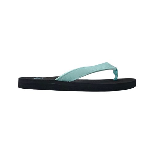 Sandalias playeras bicolor para mujer