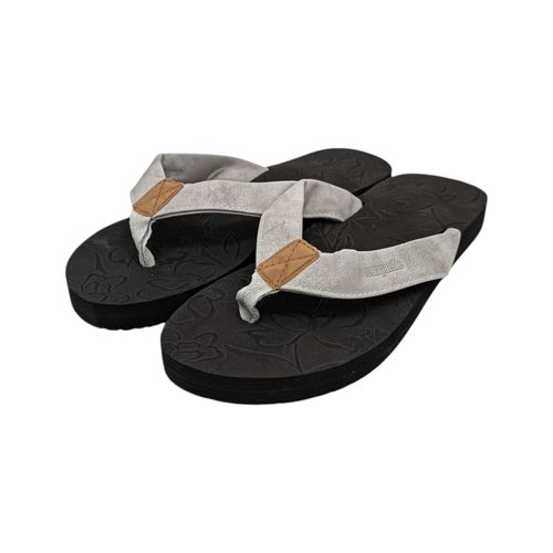 Sandalias playeras bicolor para mujer