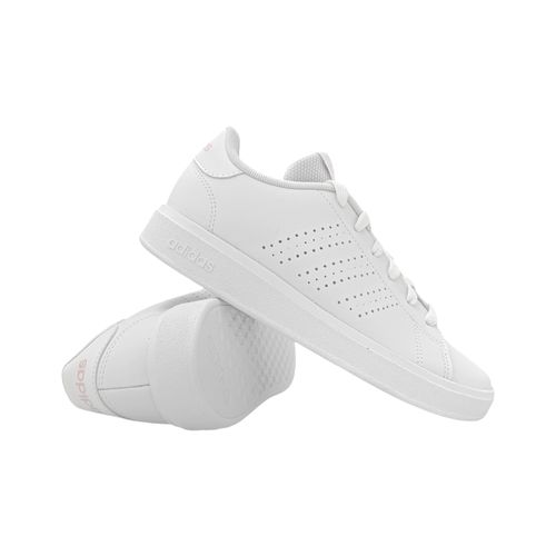Sneaker casual Adidas advantage base 2.0 blancos para mujer