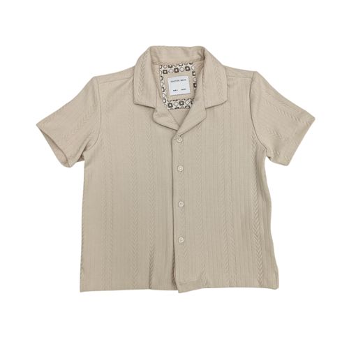 Camisa con textura para niño