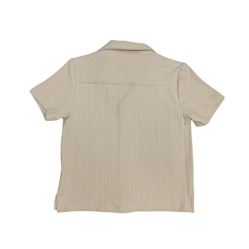 Camisa con textura para niño