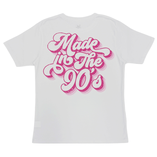 Camiseta oversize estampada para mujer
