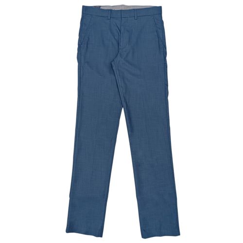 Pantalón formal azul para hombre