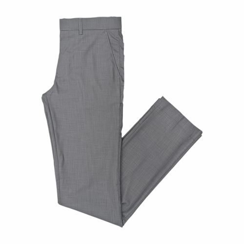 Pantalón formal gris para hombre