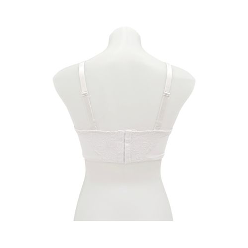 Brassier de encaje blanco para mujer