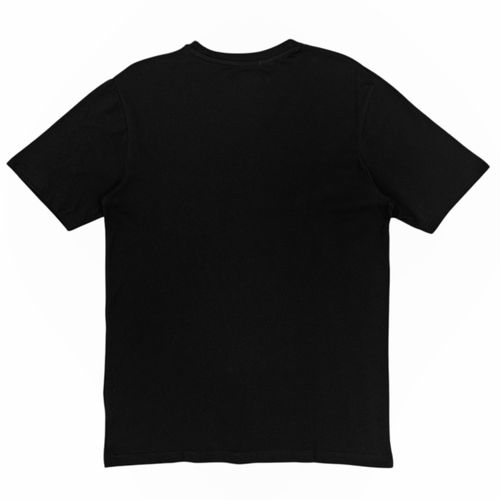 Camiseta negra sólida para hombre