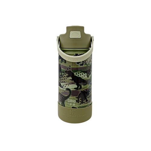 Botella verde con aislamiento 14 oz