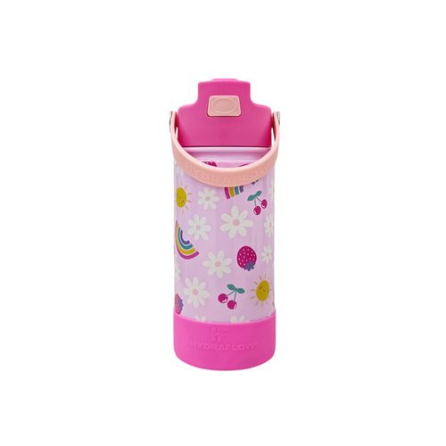 Botella rosa con aislamiento 14 oz