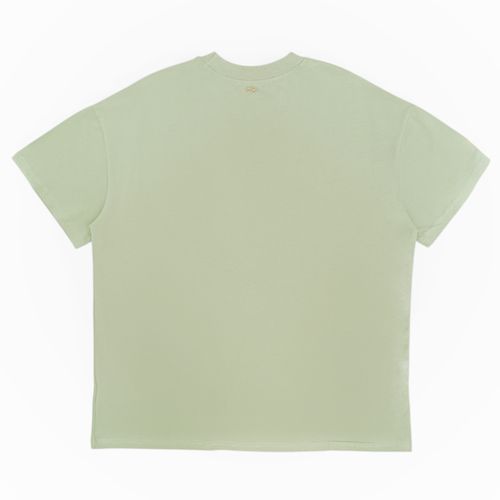 Camiseta verde oversize para mujer