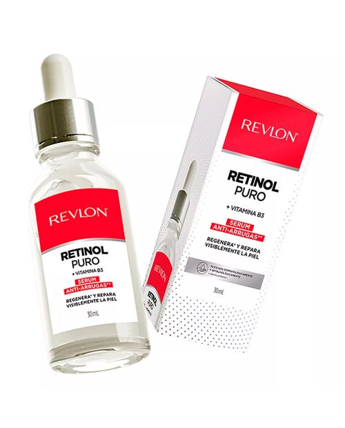 Serum Anti Arrugas Con Retinol Puro + Vitamina B3 30ml