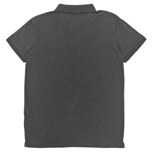 Camisa tipo polo gris para hombre