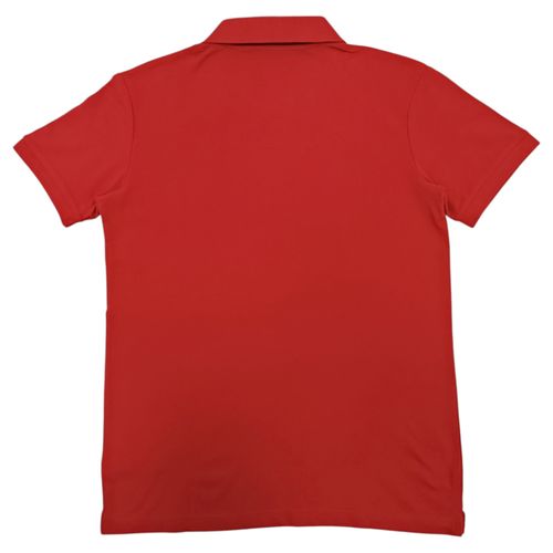 Camisa tipo polo roja para hombre