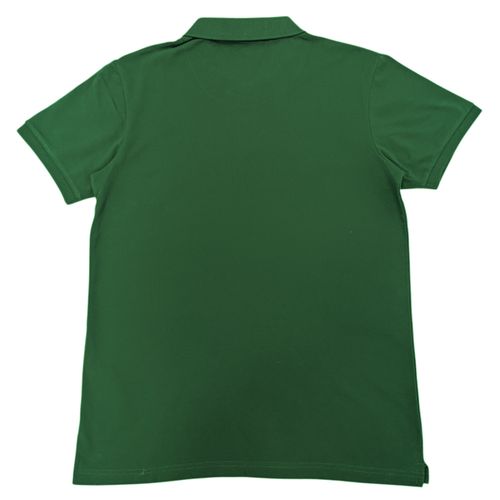 Camisa tipo polo verde para hombre