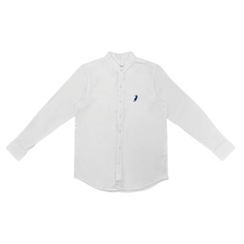 Camisa oxford blanca para niño