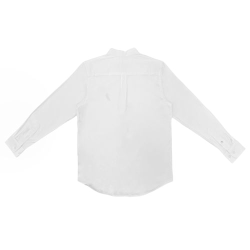 Camisa oxford blanca para niño