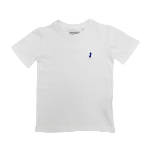 Camiseta blanca para niño