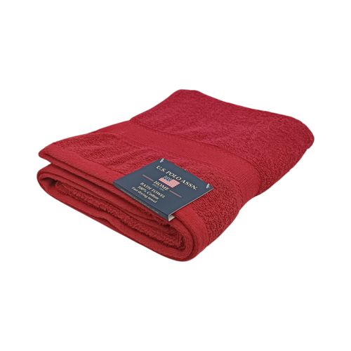 Toalla de baño rojo