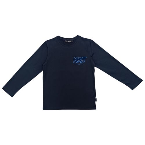 Camiseta azul para niño