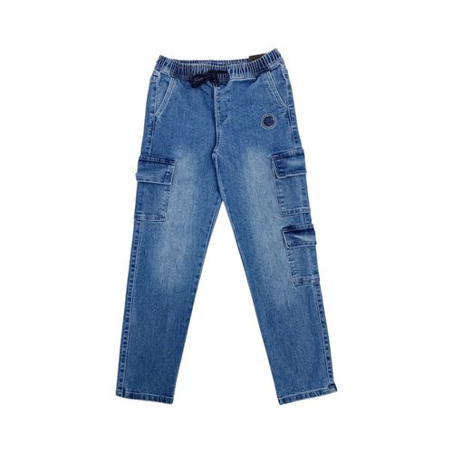 Jogger jeans azul para niño