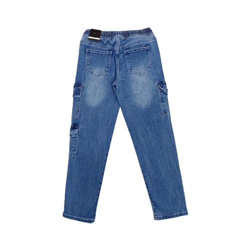 Jogger jeans azul para niño