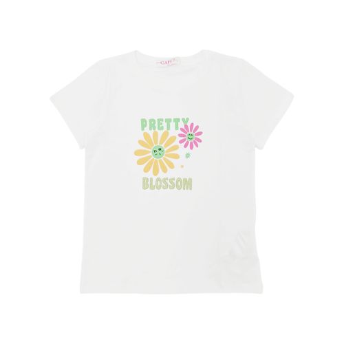 Camiseta blanca para niña