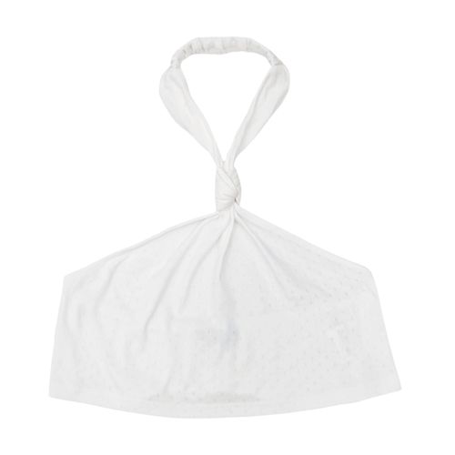 Top blanco para mujer