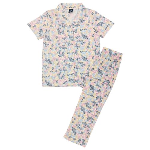 Pijama de pantalón rosa para mujer