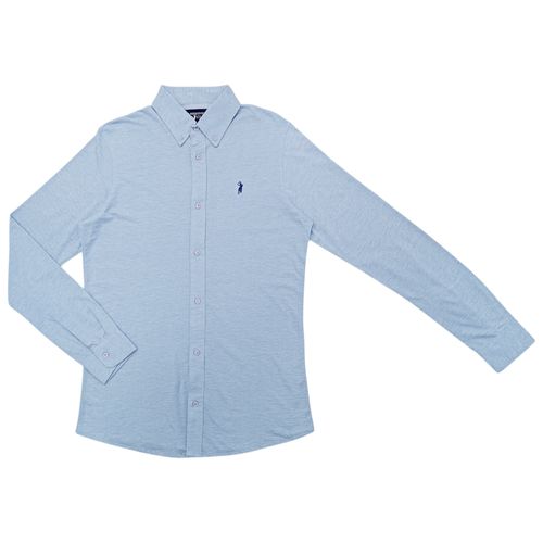 Camisa celeste para hombre