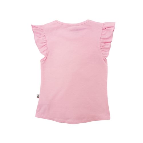 Blusa rosa pastel para niña